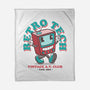 Retro Tech TV-None-Fleece-Blanket-teesgeex