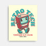 Retro Tech TV-None-Stretched-Canvas-teesgeex