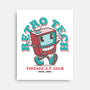 Retro Tech TV-None-Stretched-Canvas-teesgeex