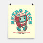 Retro Tech TV-None-Matte-Poster-teesgeex