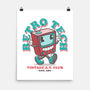 Retro Tech TV-None-Matte-Poster-teesgeex