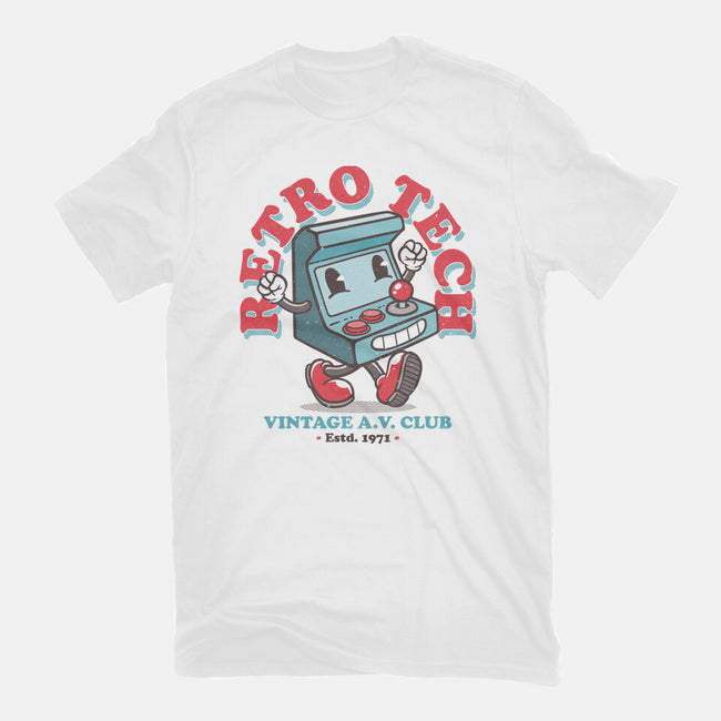Retro Tech Arcade-Mens-Premium-Tee-teesgeex