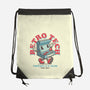 Retro Tech Arcade-None-Drawstring-Bag-teesgeex