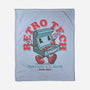 Retro Tech Arcade-None-Fleece-Blanket-teesgeex