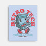 Retro Tech Arcade-None-Stretched-Canvas-teesgeex