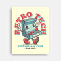 Retro Tech Arcade-None-Stretched-Canvas-teesgeex