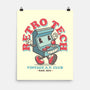 Retro Tech Arcade-None-Matte-Poster-teesgeex