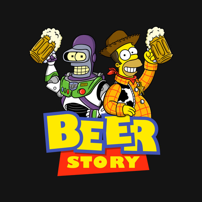 Beer Story-Womens-Fitted-Tee-Barbadifuoco
