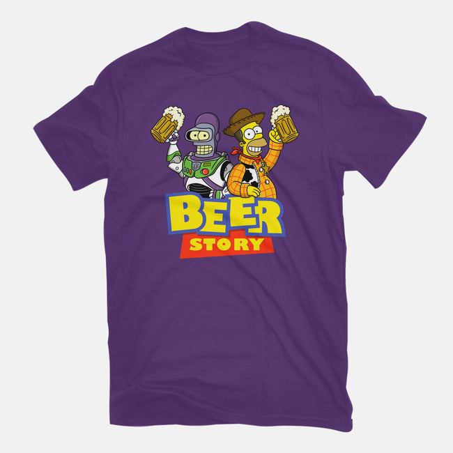 Beer Story-Mens-Basic-Tee-Barbadifuoco