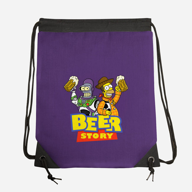 Beer Story-None-Drawstring-Bag-Barbadifuoco