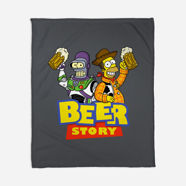 Beer Story-None-Fleece-Blanket-Barbadifuoco