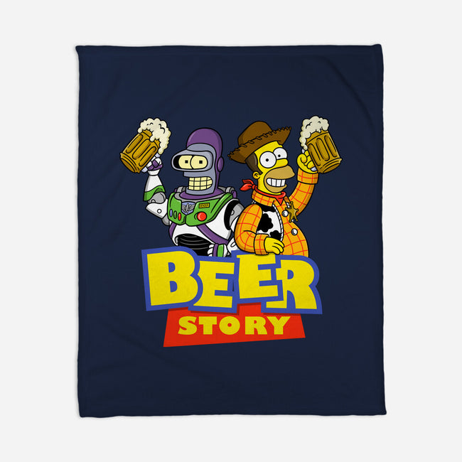Beer Story-None-Fleece-Blanket-Barbadifuoco