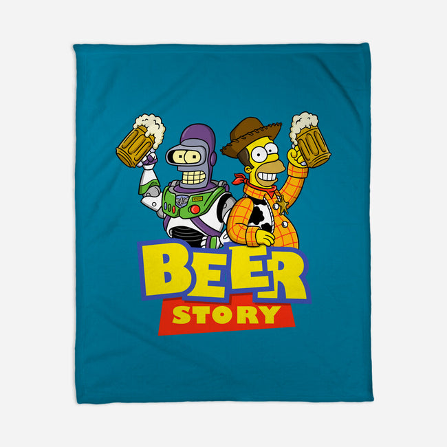Beer Story-None-Fleece-Blanket-Barbadifuoco