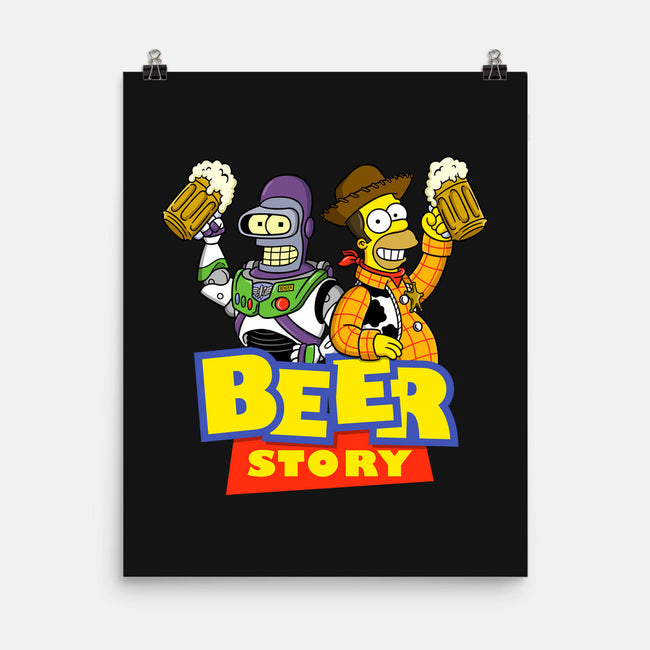 Beer Story-None-Matte-Poster-Barbadifuoco