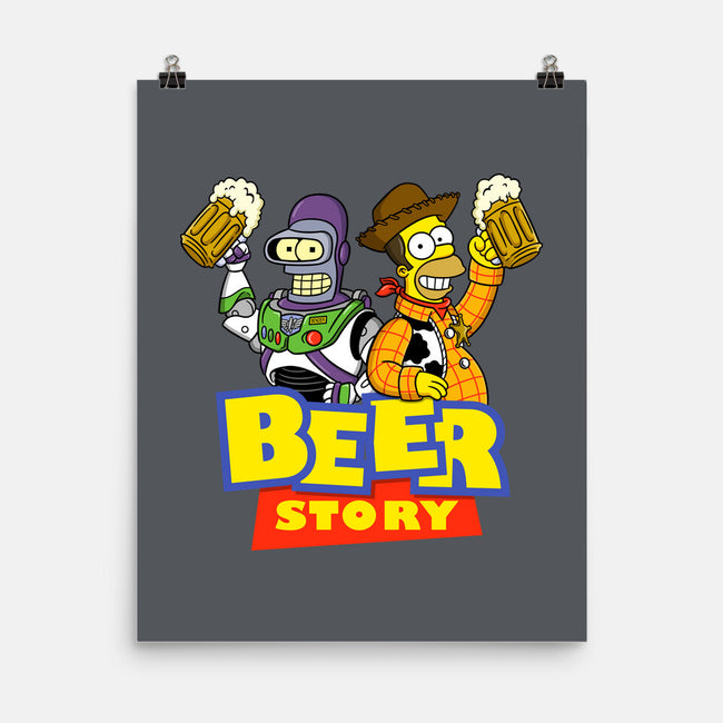 Beer Story-None-Matte-Poster-Barbadifuoco