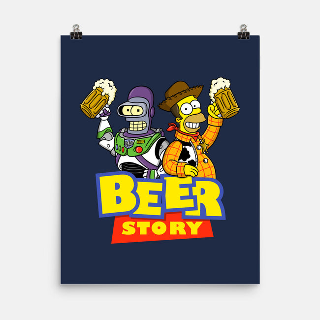 Beer Story-None-Matte-Poster-Barbadifuoco