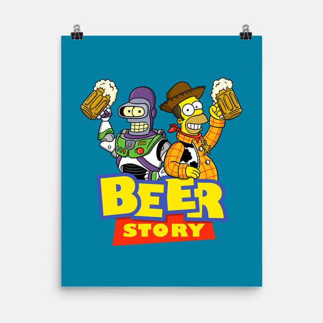 Beer Story-None-Matte-Poster-Barbadifuoco