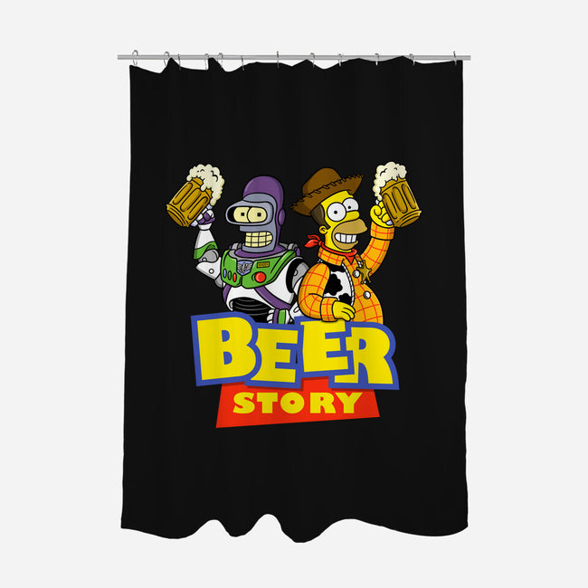 Beer Story-None-Polyester-Shower Curtain-Barbadifuoco