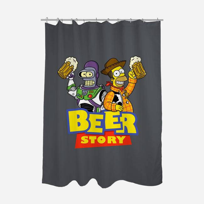 Beer Story-None-Polyester-Shower Curtain-Barbadifuoco