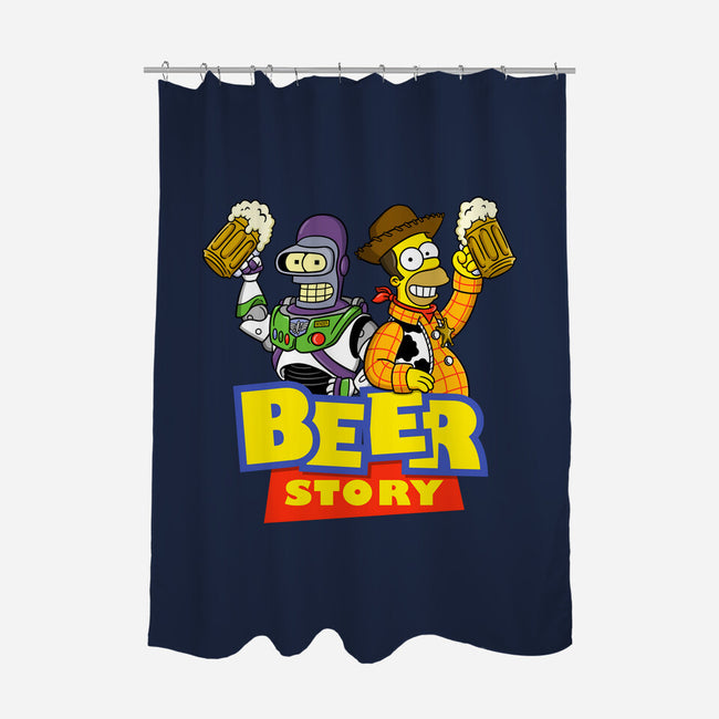 Beer Story-None-Polyester-Shower Curtain-Barbadifuoco