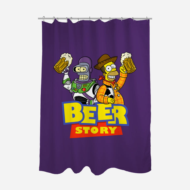 Beer Story-None-Polyester-Shower Curtain-Barbadifuoco