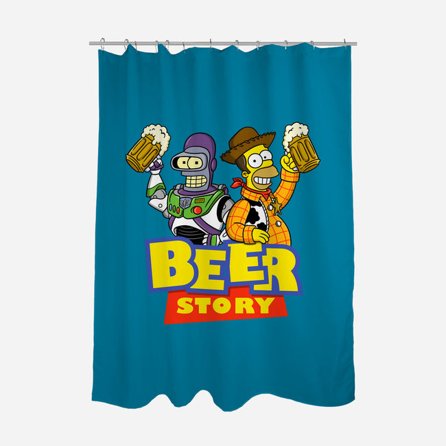 Beer Story-None-Polyester-Shower Curtain-Barbadifuoco
