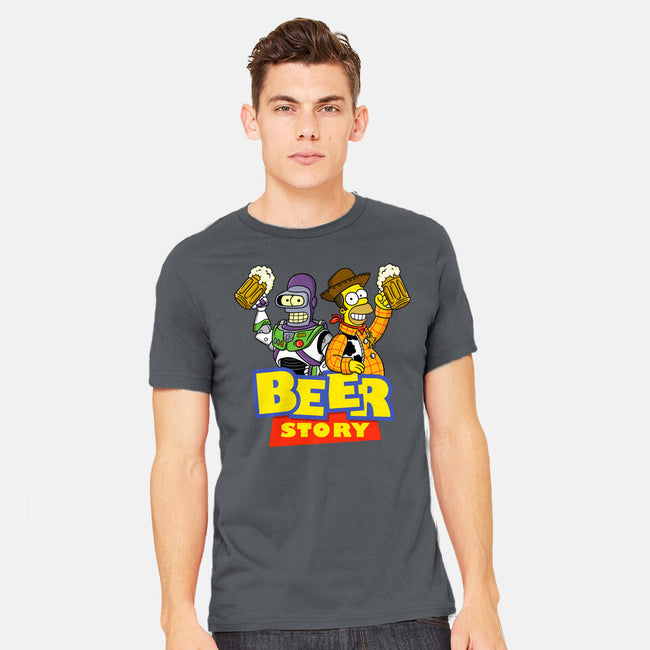 Beer Story-Mens-Heavyweight-Tee-Barbadifuoco