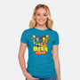 Beer Story-Womens-Fitted-Tee-Barbadifuoco