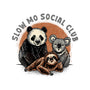 Slow Mo Social Club-Womens-V-Neck-Tee-glitchygorilla