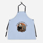 Slow Mo Social Club-Unisex-Kitchen-Apron-glitchygorilla