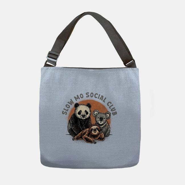Slow Mo Social Club-None-Adjustable Tote-Bag-glitchygorilla