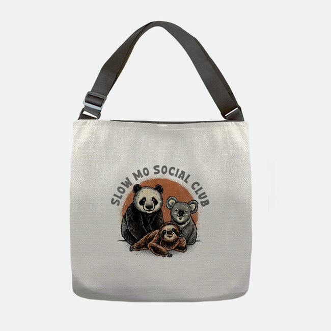 Slow Mo Social Club-None-Adjustable Tote-Bag-glitchygorilla