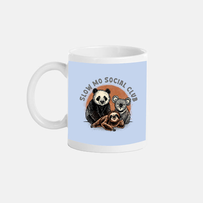 Slow Mo Social Club-None-Mug-Drinkware-glitchygorilla