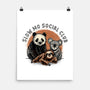 Slow Mo Social Club-None-Matte-Poster-glitchygorilla