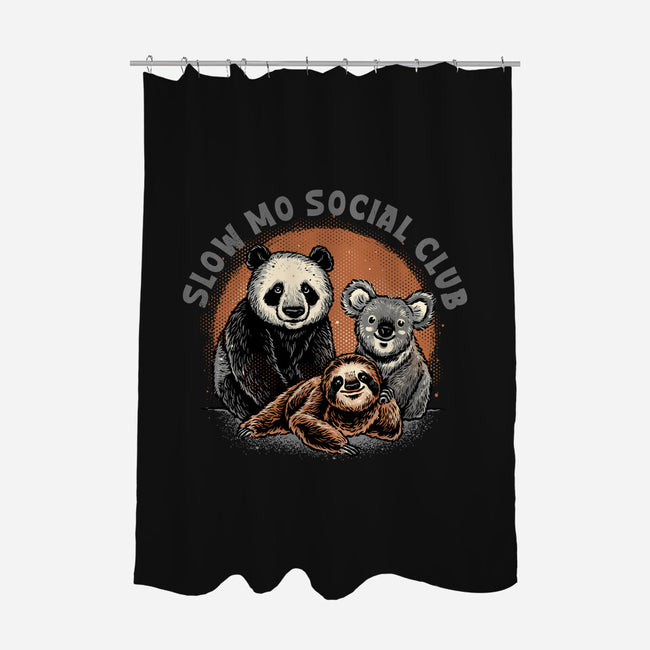 Slow Mo Social Club-None-Polyester-Shower Curtain-glitchygorilla