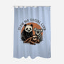 Slow Mo Social Club-None-Polyester-Shower Curtain-glitchygorilla