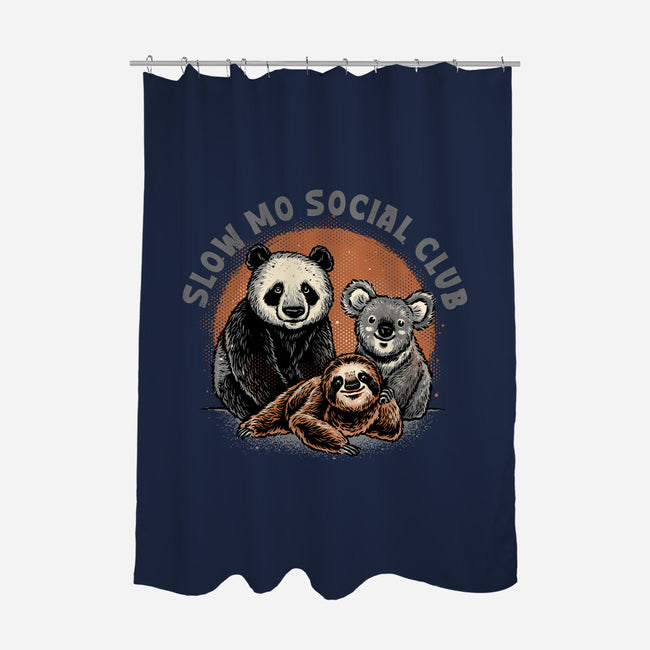 Slow Mo Social Club-None-Polyester-Shower Curtain-glitchygorilla