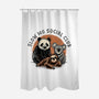 Slow Mo Social Club-None-Polyester-Shower Curtain-glitchygorilla