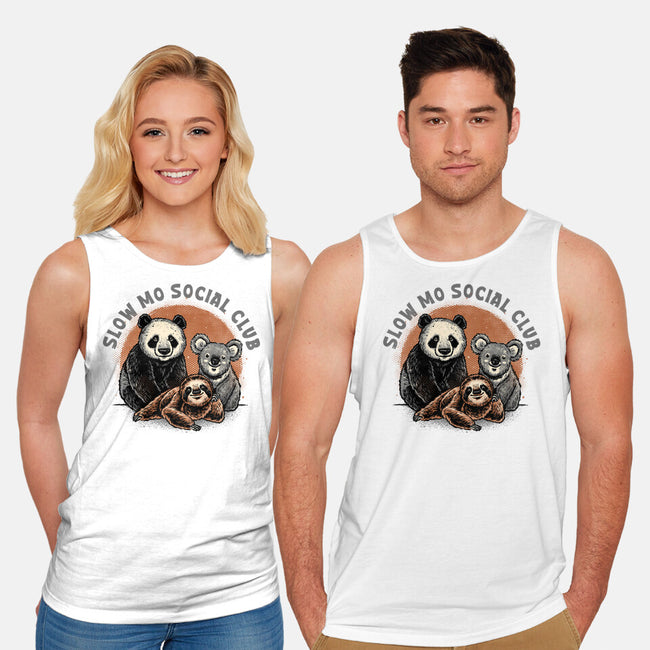 Slow Mo Social Club-Unisex-Basic-Tank-glitchygorilla