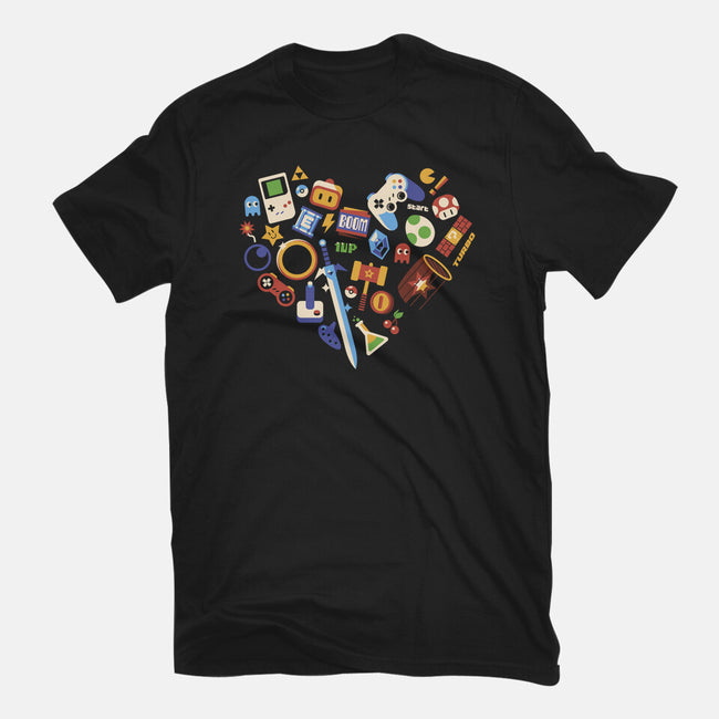 Love Gamer Vintage-Mens-Heavyweight-Tee-tobefonseca