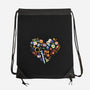 Love Gamer Vintage-None-Drawstring-Bag-tobefonseca