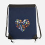 Love Gamer Vintage-None-Drawstring-Bag-tobefonseca