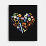 Love Gamer Vintage-None-Stretched-Canvas-tobefonseca