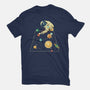 Billiard Ball Solar System-Mens-Basic-Tee-tobefonseca