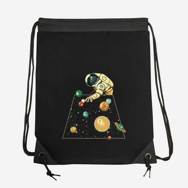 Billiard Ball Solar System-None-Drawstring-Bag-tobefonseca
