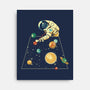 Billiard Ball Solar System-None-Stretched-Canvas-tobefonseca