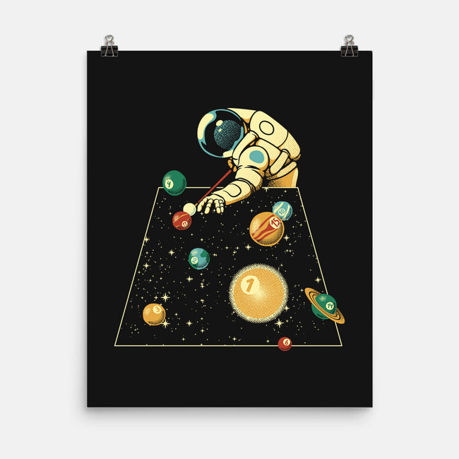 Billiard Ball Solar System-None-Matte-Poster-tobefonseca