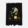 Billiard Ball Solar System-None-Polyester-Shower Curtain-tobefonseca