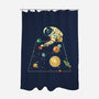 Billiard Ball Solar System-None-Polyester-Shower Curtain-tobefonseca