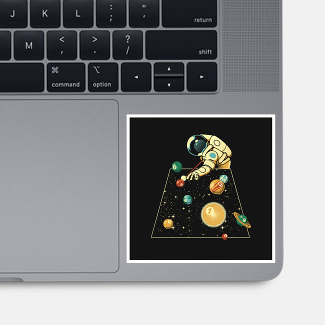 Billiard Ball Solar System-None-Glossy-Sticker-tobefonseca